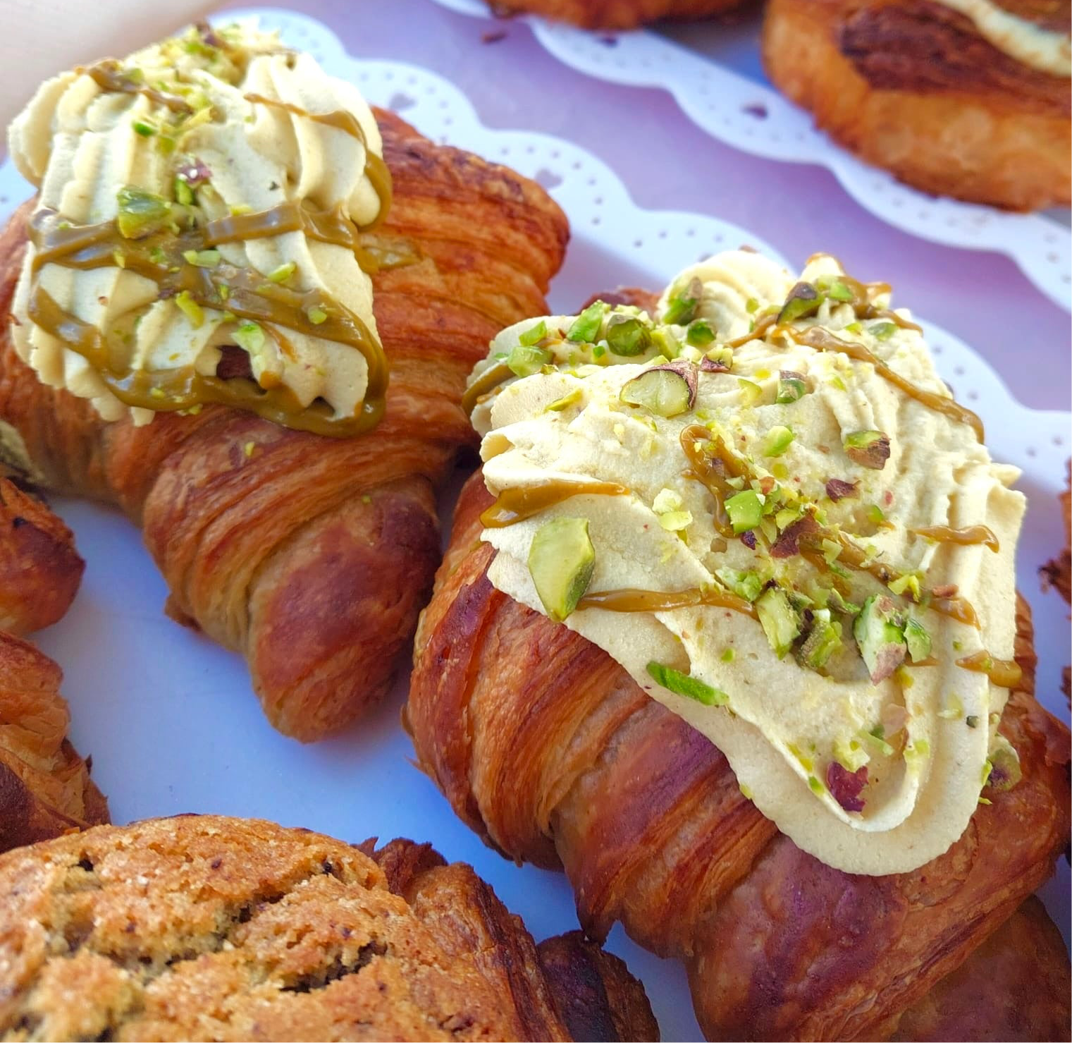 RUTH BENERITO | pistachio croissants